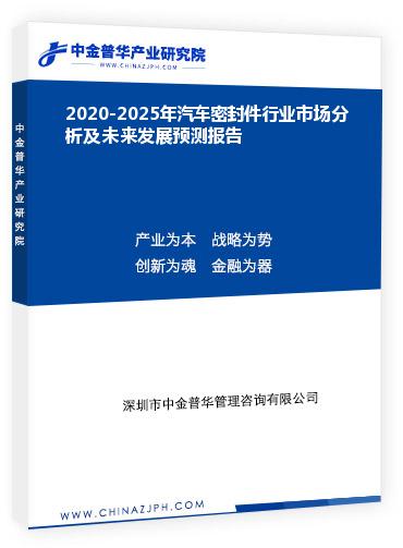 2020-2025年汽車密封件行業(yè)市場(chǎng)分析及未來(lái)發(fā)展預(yù)測(cè)報(bào)告