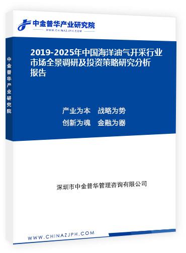 2019-2025年中國(guó)海洋油氣開采行業(yè)市場(chǎng)全景調(diào)研及投資策略研究分析報(bào)告