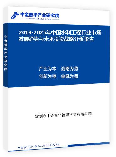 2019-2025年中國水利工程行業(yè)市場發(fā)展趨勢與未來投資戰(zhàn)略分析報(bào)告