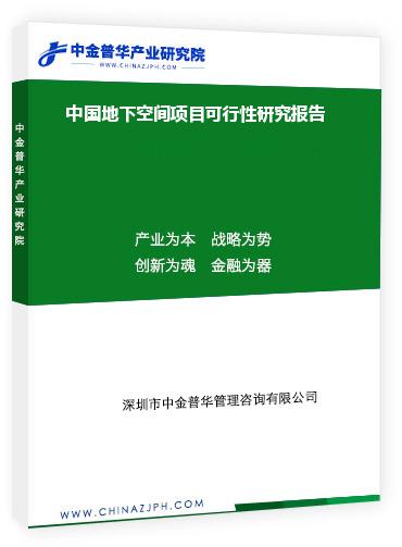 中國地下空間項(xiàng)目可行性研究報(bào)告