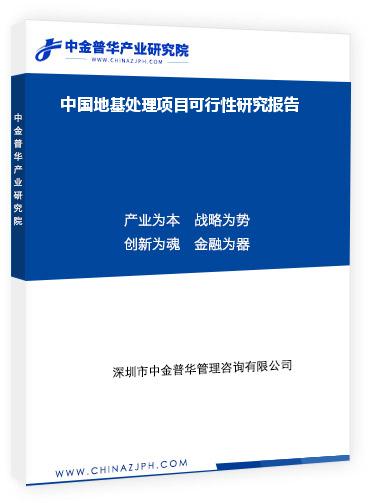 中國地基處理項(xiàng)目可行性研究報(bào)告